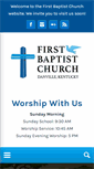 Mobile Screenshot of fbcdanville.org